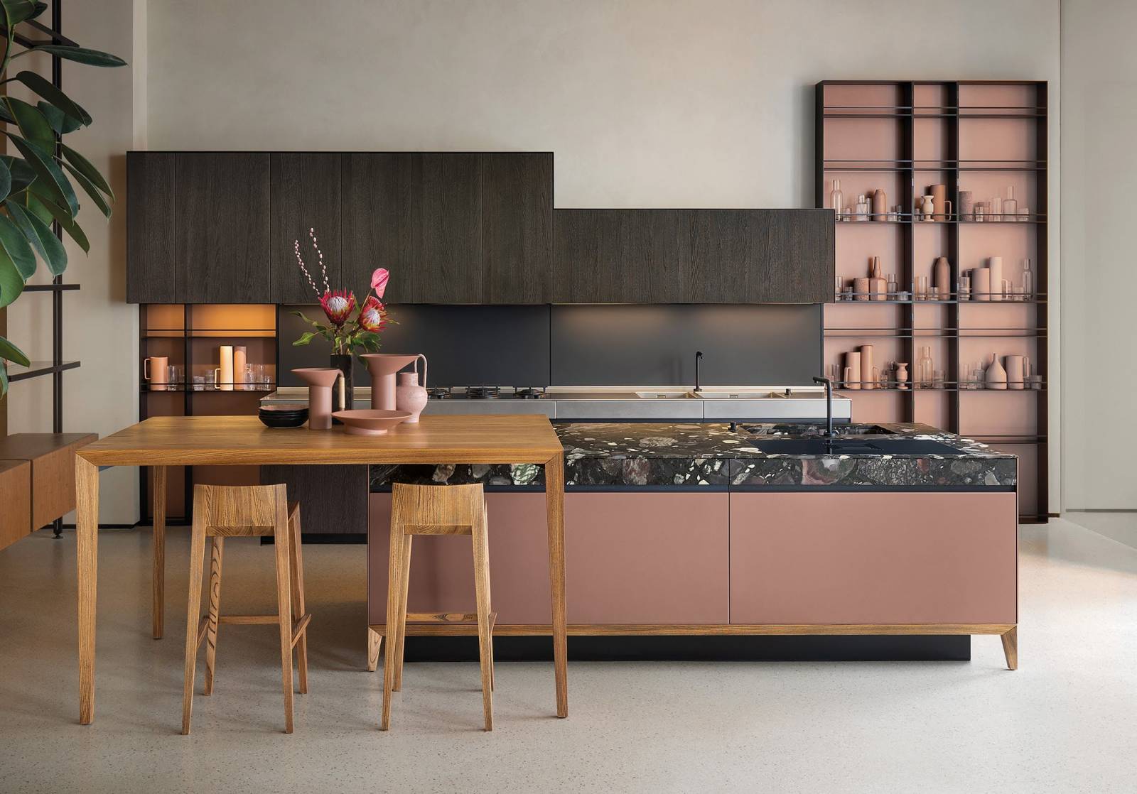 Cuisine haut de gamme rose sur Avignon 