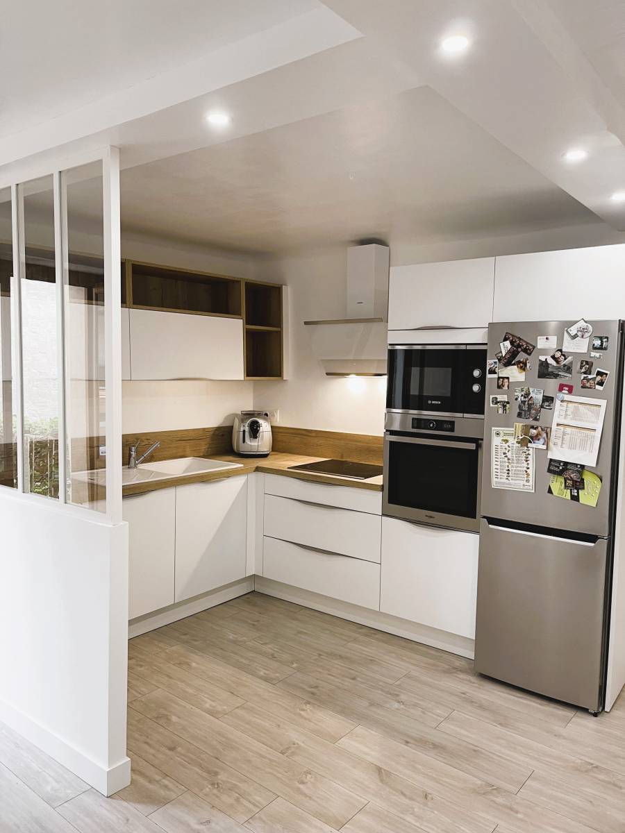 Transformation d'une cuisine sur Saint Victor Lacoste 