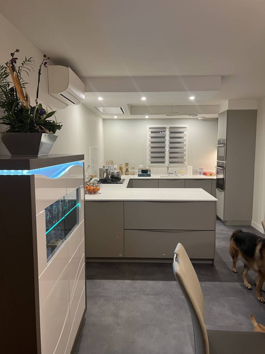 Conception d'une cuisine dans la Drôme