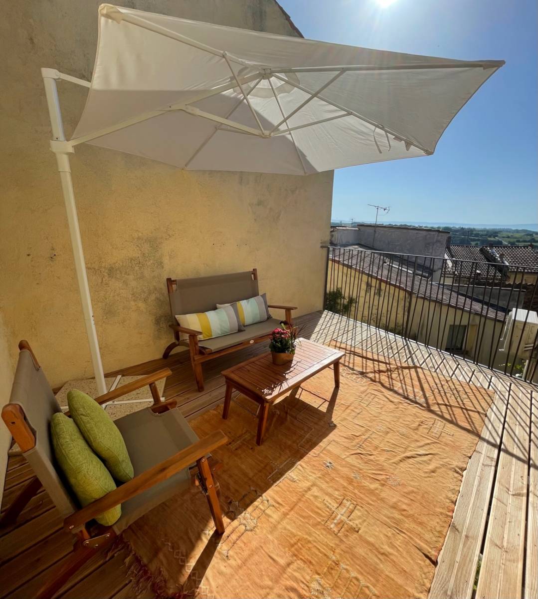 Création d'une terrasse en bois dans le Vaucluse 